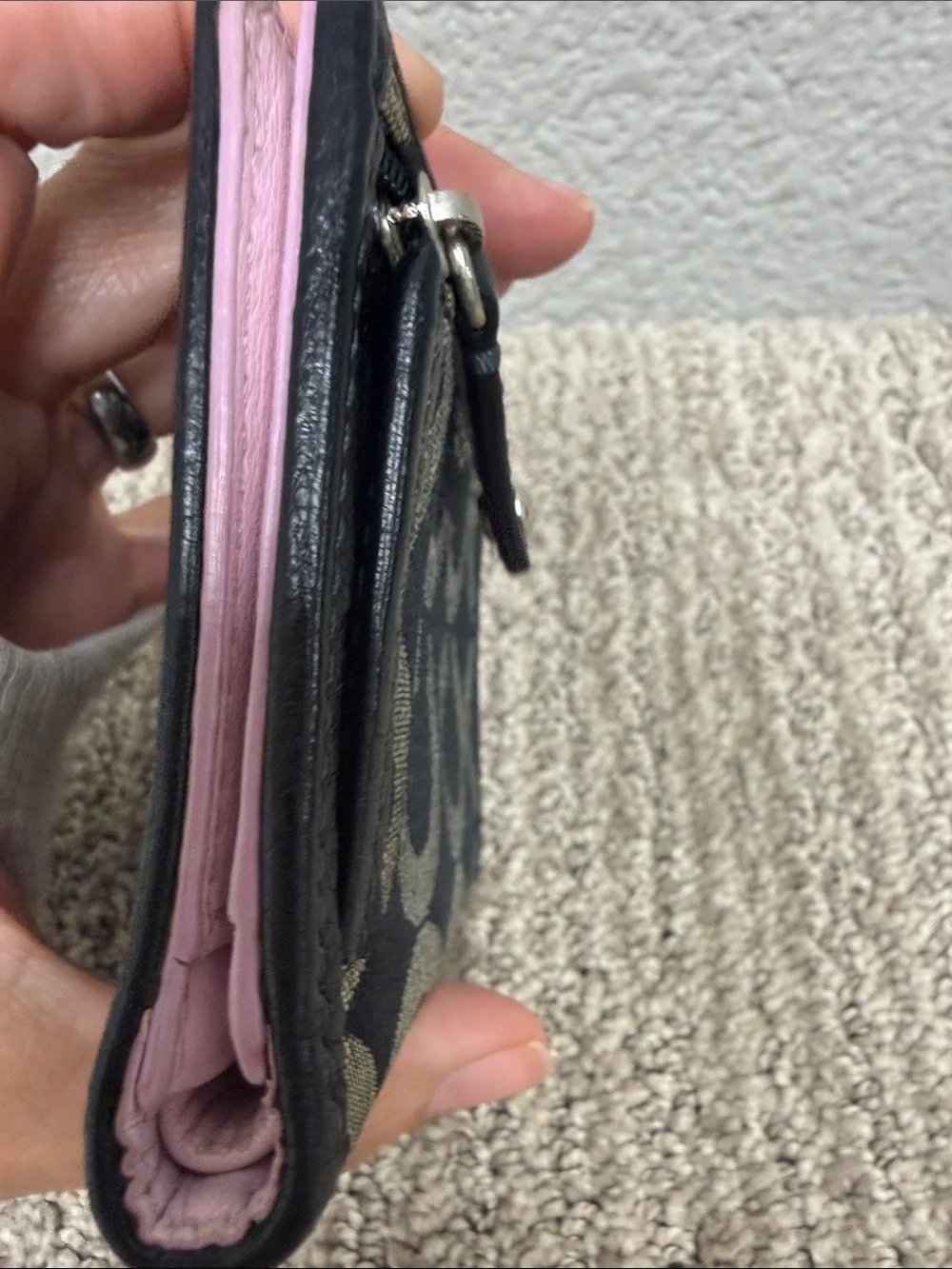 Coach compact card